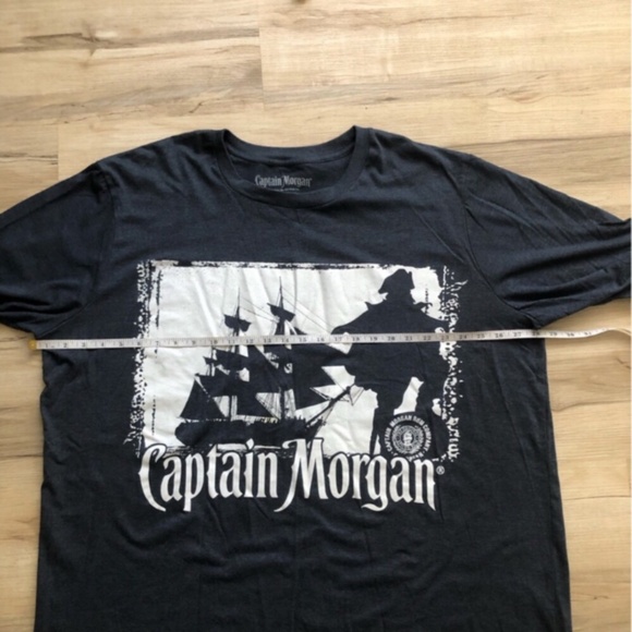 Captain Morgan Blue Short Sleeve Graphic Tee - Picture 4 of 6
